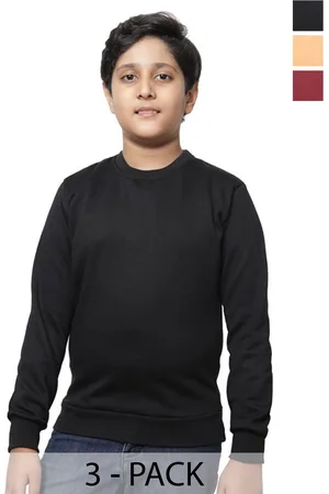 BAESD Boys Pack Of 3 Pullover Sweatshirt