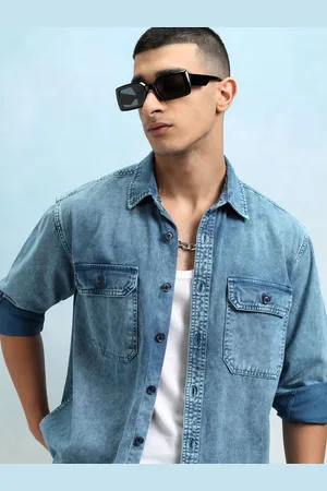 Highlander Men Resort Collar Half Sleeve Oversized Shirt