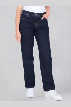 Wrangler Women Straight Fit High-Rise Jeans