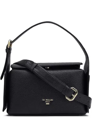 Da Milano Women Textured Swagger Leather Satchel Bag