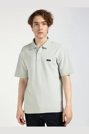 Calvin Klein Men Polo Collar Pockets T-shirt