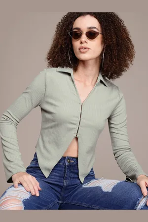Roadster The Lifestyle Co. Textured Shirt Style Top