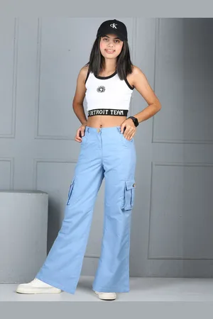 Cutiekins Girls Regular Fit Cargos Trousers