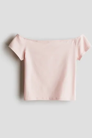 H&M Girls Off-The-Shoulder Top