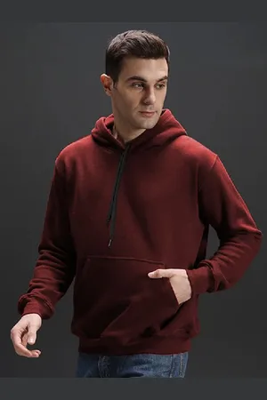 clafoutis Men Hooded Pockets Boxy T-shirt