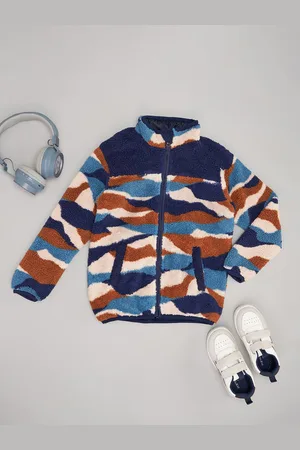 Pantaloons Boys Printed Camouflage Sweatshirt