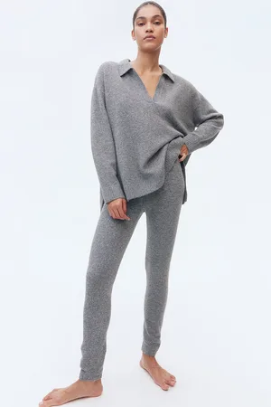 H&M Women Fine-Knit Leggings