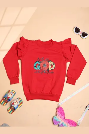 Cutiekins Girls Printed Sweatshirt