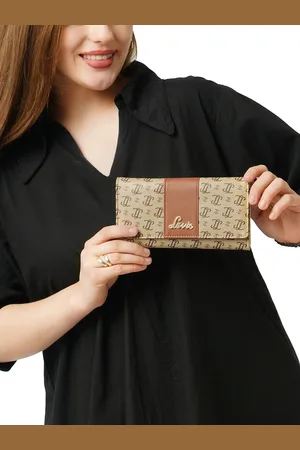 LAVIE Women Trifiano Monogram Printed Three Fold Wallet