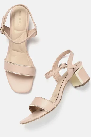Lino Perros Open Toe Block Heels