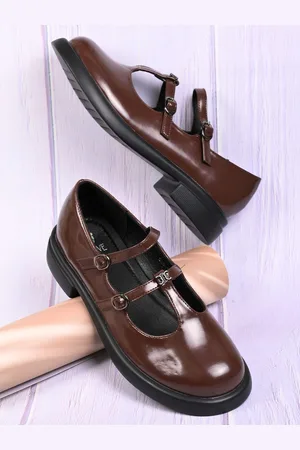 Jove Women PU Platform Sandals with Buckles