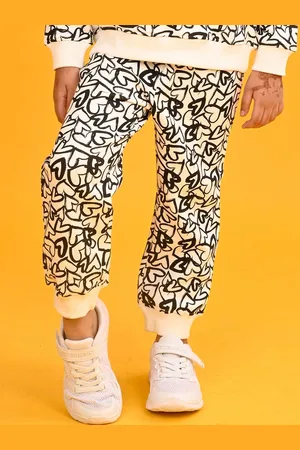 Anthrilo Girls Mid Rise Regular Fit Jogger Track Pants