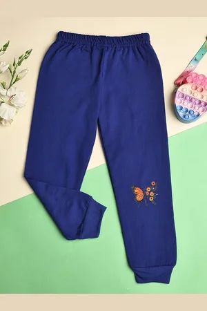 Cutiekins Girls Graphic Print Mid Rise Joggers