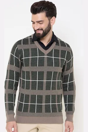 Duke Men Checked Pullover