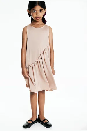H&M Girls Gathered Sleeveless Dress