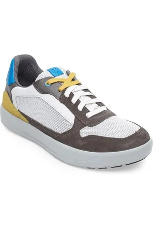 Ergon Men Colourblocked Leather Casual Shoes