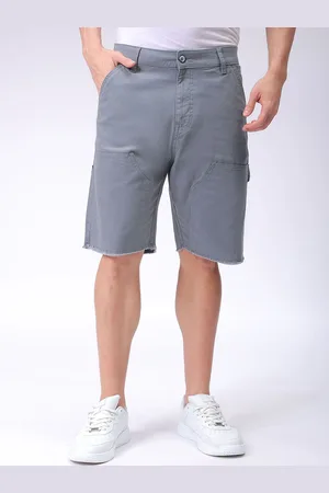 The Indian Garage Co Men Relaxed Fit Mid-Rise Cotton Shorts