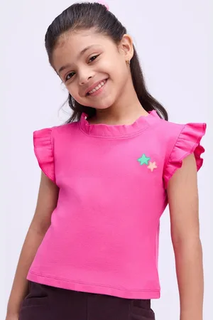 Bombay High Flutter Sleeve Cotton Top