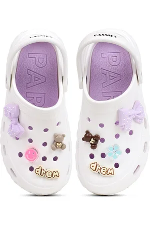 CASSIEY Women Classic Croslite Clogs With Bows