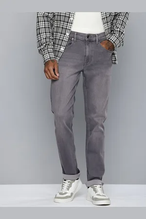 Flying Machine Men Freddie Slim Straight Fit Light Fade Stretchable Jeans