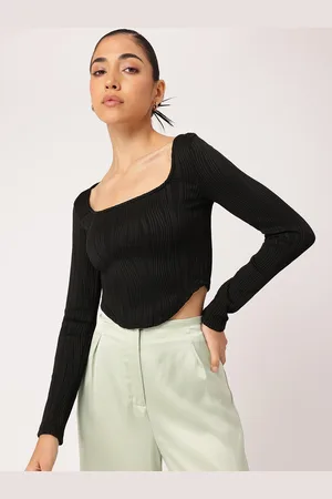 DressBerry Basic Bliss Corset Crush Top