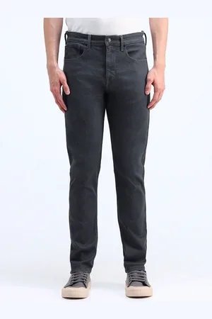 Flying Machine Men Straight Fit Light Fade Stretchable Jeans