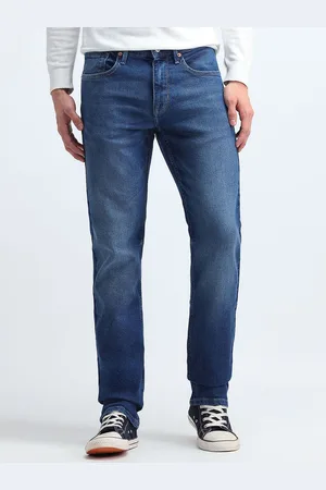 Flying Machine Men Straight Fit Light Fade Stretchable Jeans