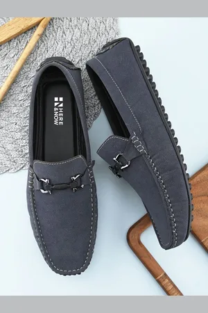 HERE&NOW Men Colourblocked Slip-On Round Toe Espadrilles