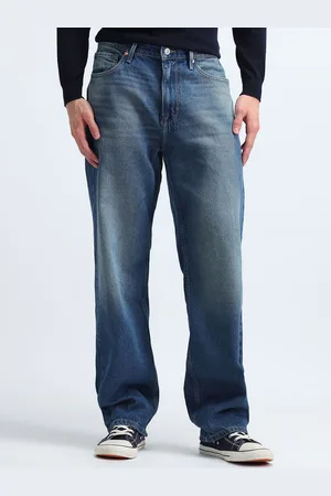 Flying Machine Men Light Fade Cotton Stretchable Jeans