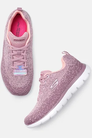 Skechers Women SUMMITS Woven Design Sneakers