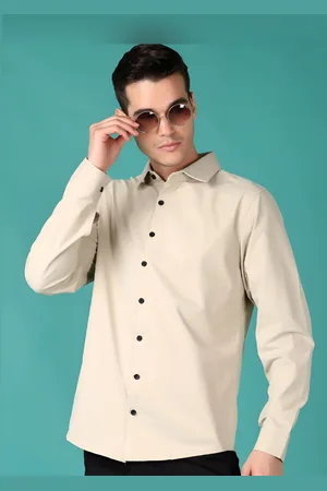 V-Mart Men Mandarin Collar Pockets T-shirt