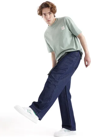 RARE RABBIT Men Comfort Relaxed Fit Stretchable Jeans