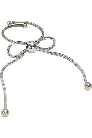 Myki Gold-Plated Stainless Steel Ravishing Adjustable Finger Ring