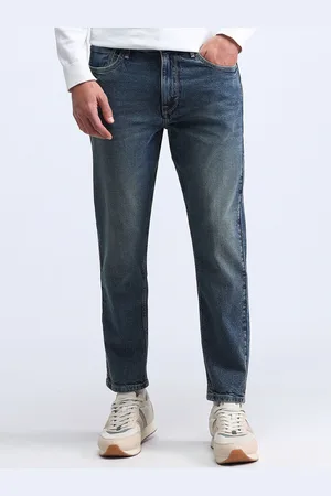 Flying Machine Men Relaxed Fit Light Fade Stretchable Jeans