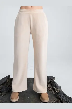 EDRIO Women Relaxed-Fit Mid Rise Track Pants