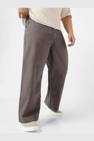 URBANO Men Loose Fit Washed Non-Stretchable Jeans