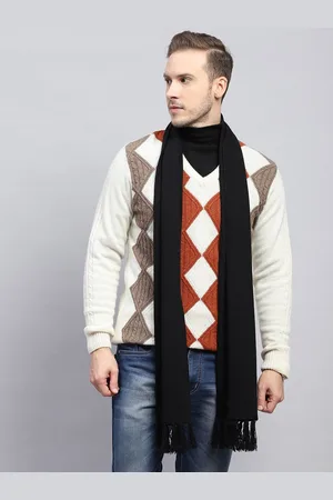 Monte Carlo Men Merino Wool Mufflers