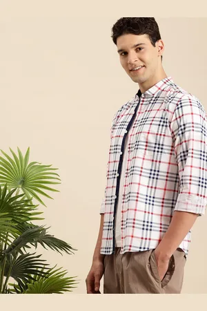Mast & Harbour Men Slim Fit Checked Casual Shirt