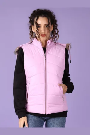 V-Mart Women Hooded Solid Cotton Casual Parka Jacket