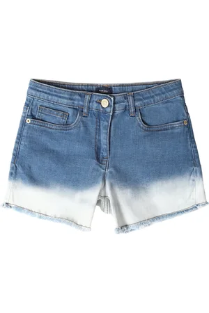 Allen Solly Girls Ombre Denim Shorts