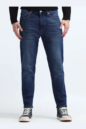 Flying Machine Men Mid-Rise Relaxed Fit Light Fade Stretchable Jeans