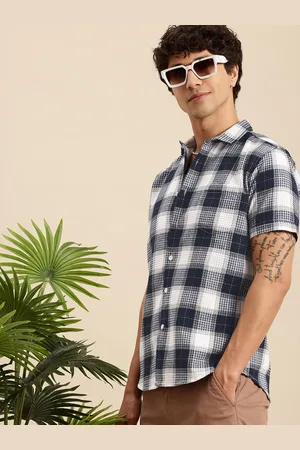 Mast & Harbour Men Slim Fit Checked Casual Shirt