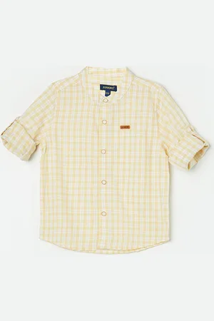 Lifestyle Boys Opaque Checked Casual Shirt