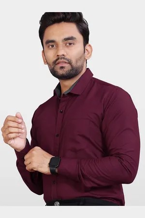 Metronaut Men Slim Fit Opaque Casual Shirt