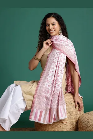 Sangria Women Woven Design Stole