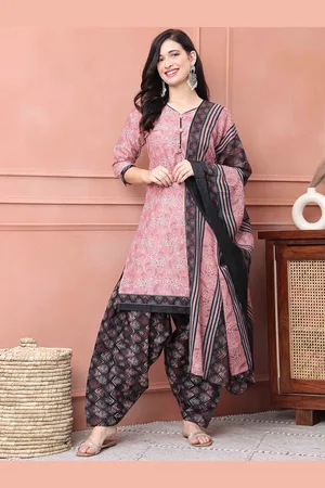 Rajnandini Floral Printed Kurta with Salwar & Dupatta