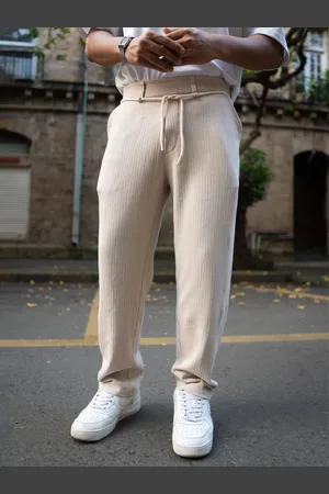 Powerlook Men Relaxed-Fit Trousers