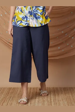 Lifestyle Women Regular Fit Cotton Culottes Trousers