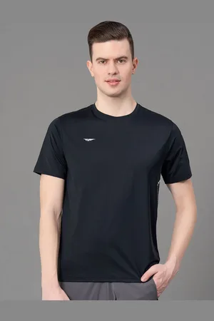 Red Tape Round Neck Short Sleeves High Stretch Anti-Microbial Training T-shirt