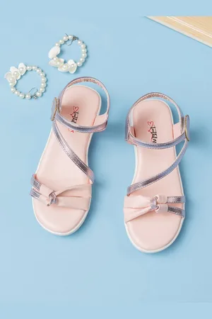 toothless Girls Open Toe Flats